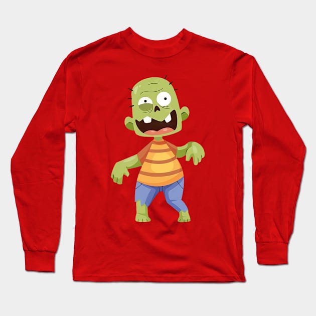 zombie return Long Sleeve T-Shirt by brdk visual